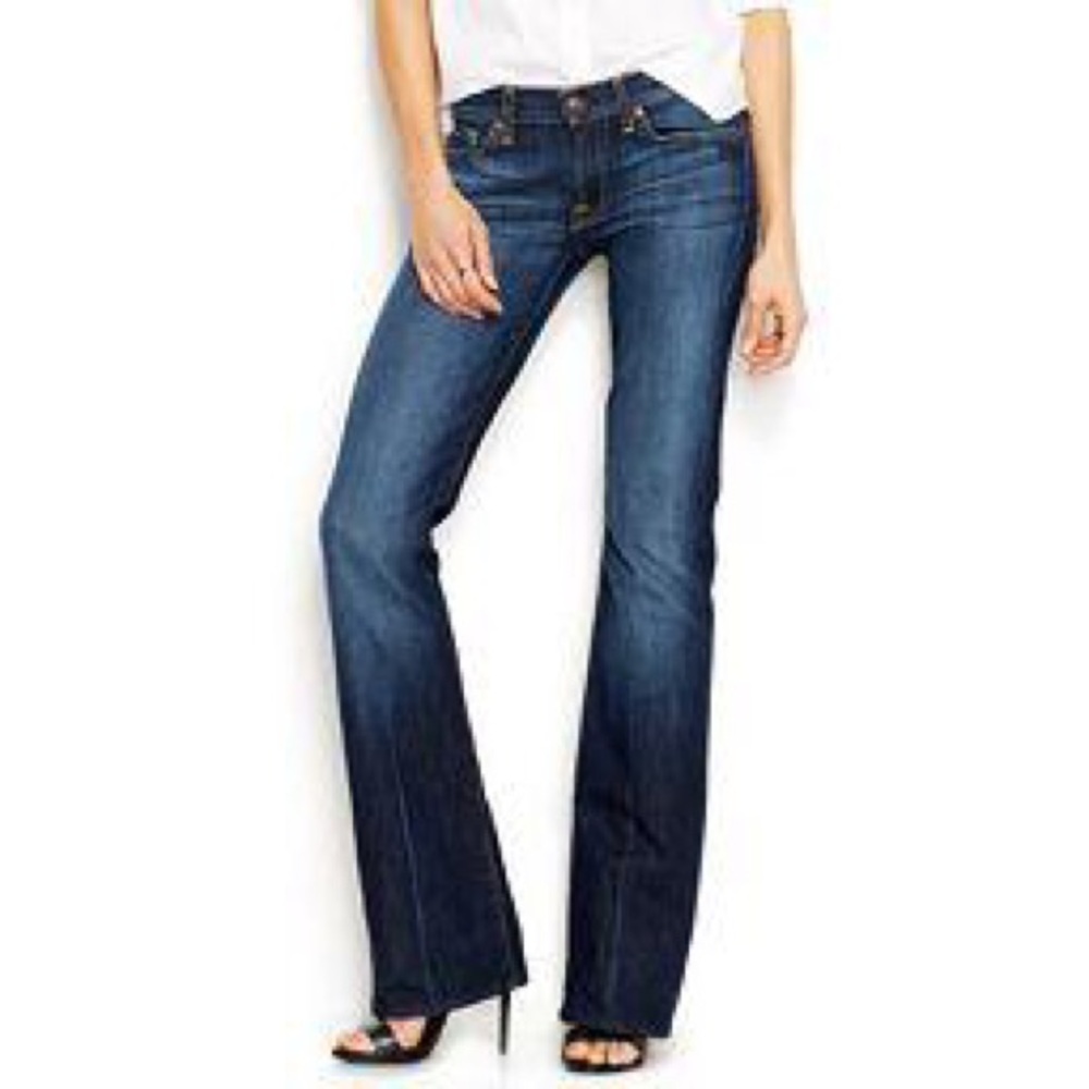 7 for All Mankind Classic Bootcut Jeans, Sz 27